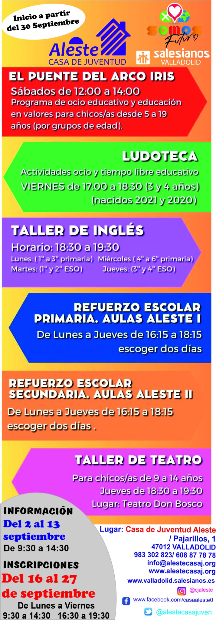 PROGRAMACION ACTIVIDADES CURSO 2024-2025